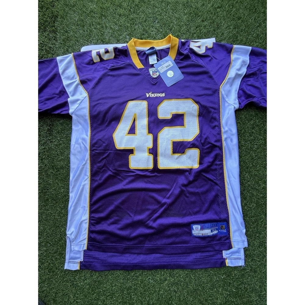 DARREN SHARPER Minnesota VIKINGS Football REEBOK Youth XL Jersey VINTAGE New